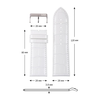 КМВ-11 белый 30мм 1000х1000 5 28мм