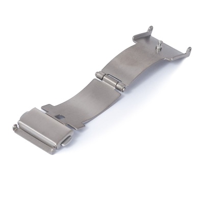 Застежка для браслета титан с кнопками 12мм AB-6039 (T-6039)