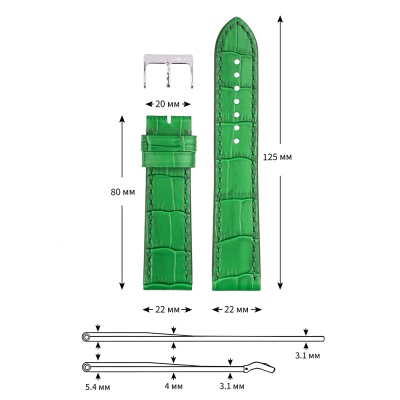 МН-43 зеленый 1000х1000 5 22мм