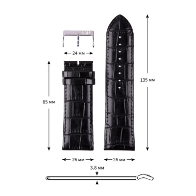 КМВ-11 черный 30мм ХЛ 1000х1000 5 26мм
