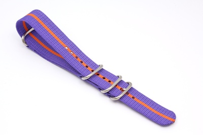 Ремешок нейлоновый для часов 20 р-р Blue- Red