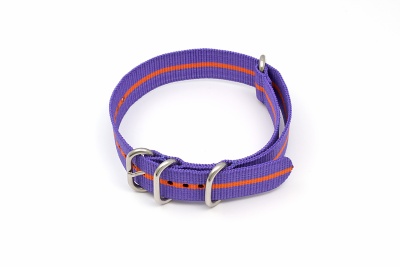 Ремешок нейлоновый для часов 20 р-р Blue- Red