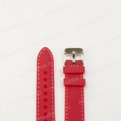 Ремень силиконовый S-BR10 (06) 22 р-р красный