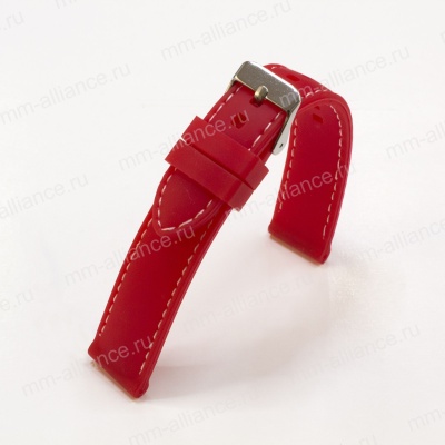 Ремень силиконовый S-BR10 (06) 22 р-р красный