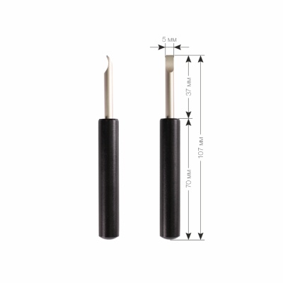 Инструмент для крышек-хлопушек черный (2)