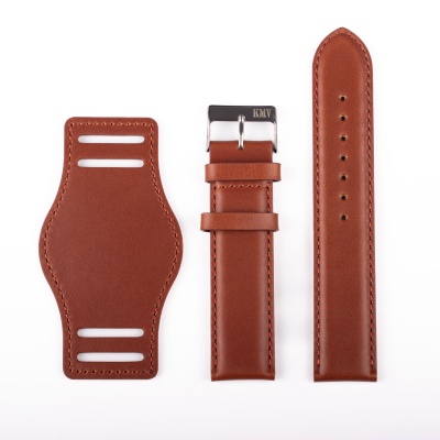 Ремень KMV S-38, 22 мм, d.brown-XL