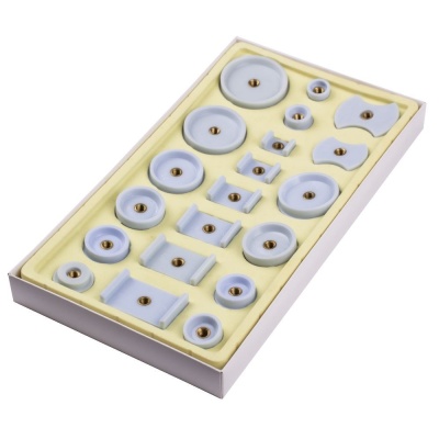 Набор насадок для сресса с металиическими вставками TD-6715 (2)