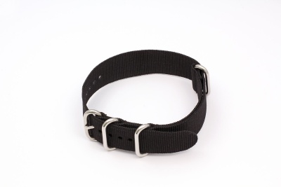 Ремешок нейлоновый для часов 22 р-р Black