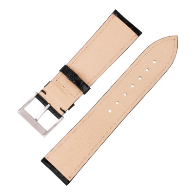 Ремень для часов Crocodile 20 р-р 01-Black- XL