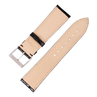 Ремень для часов Crocodile 20 р-р 01S- Black- XL