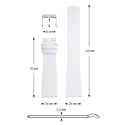 МН-40 белый настоящий 1000х1000 4 20мм