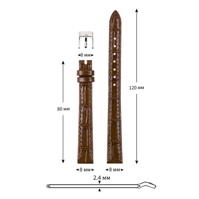 КМВ-11 т-коричневый 12мм Л 1000х1000 5 8мм