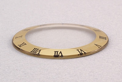Стекло сфера GOLD RING с римскими цифрами 1мм 195
