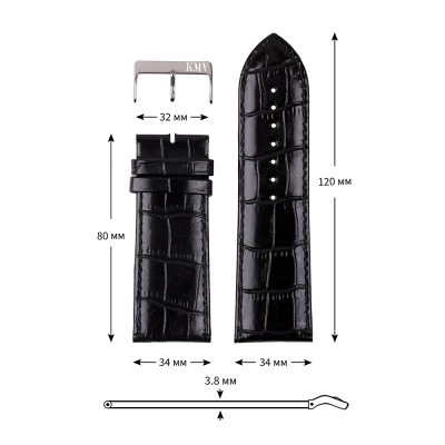 КМВ-11 черный 30мм 1000х1000 5 34мм