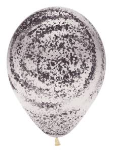 Граффити,Мраморный узор,прозрачный 12" (Колумбия)