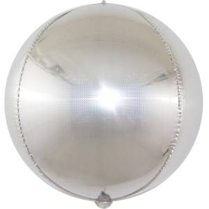 Сфера 3D Стерео кристалл серебро голография 24" (Китай)/ 550041