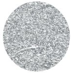 Конфетти для шаров "Мелкая крошка"фольга,белый d=4-8 мм., 100 гр.
