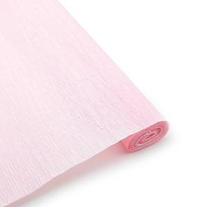 Бумага упак. Гофрированная РОЗОВЫЙ 0,5*2м  / Китай                 
