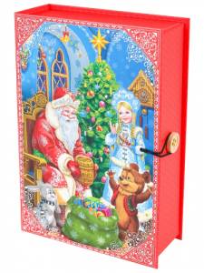 Коробка-книга ДМ и его внучка150*250*70мм/КК-8430