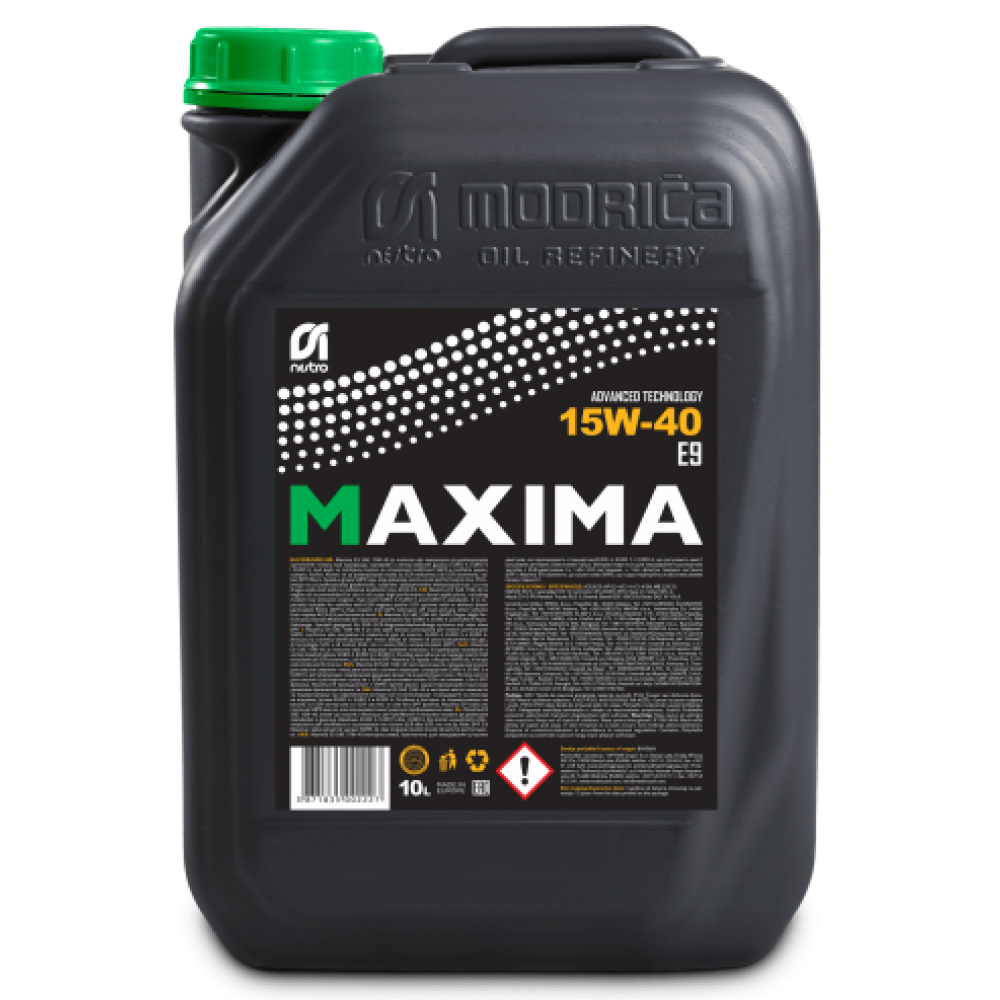 Моторное масло NESTRO MAXIMA E9 15W-40 канистра 10л