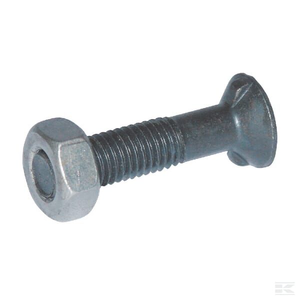 Болт с гайкой M10x30, 2 Nib DIN11014 8,8