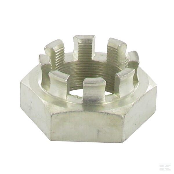 Гайка короначатая M39x1.50 сталь ADR