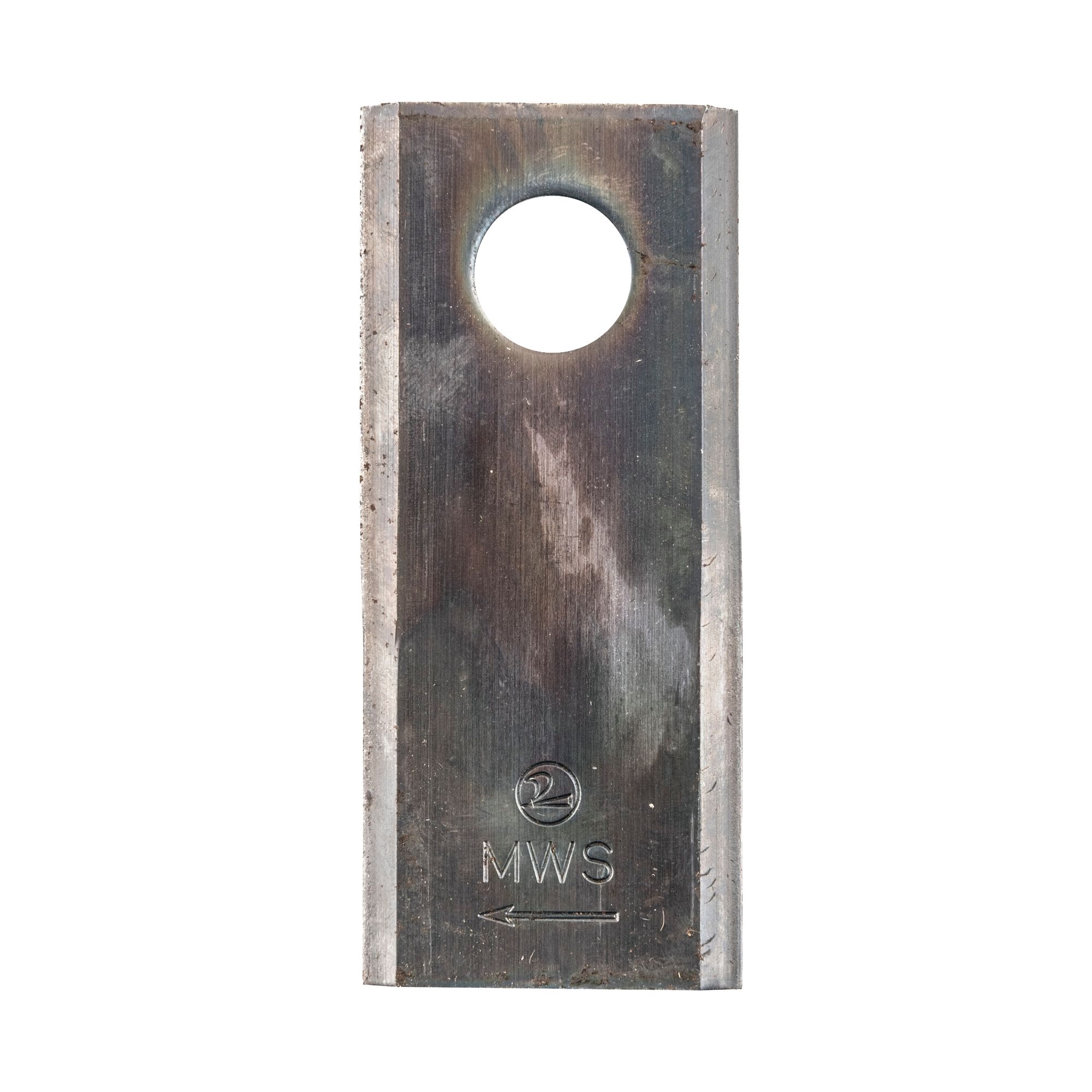 Нож дисковой косилки, правый 93x40x3мм