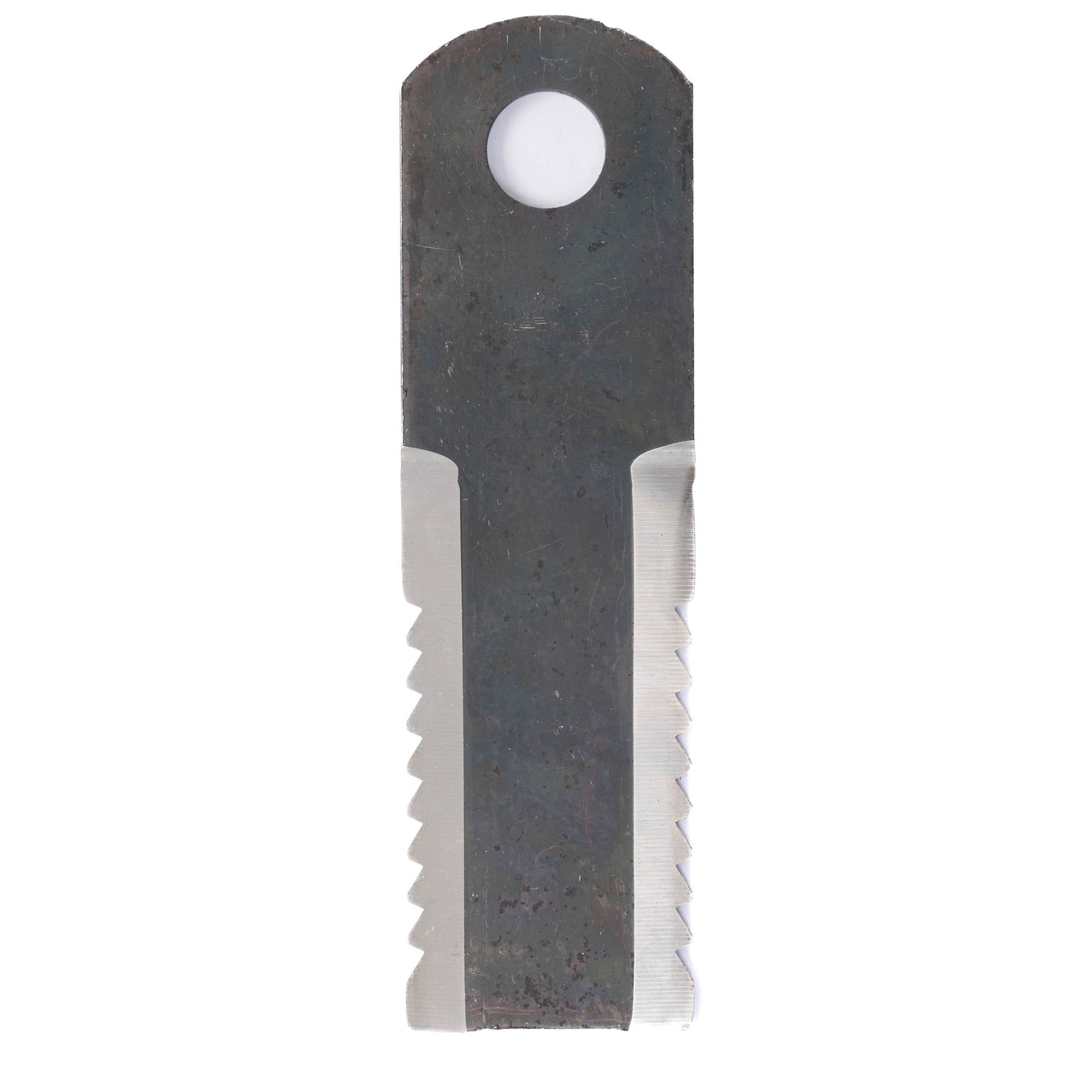 Нож соломоизмельчителя зубчатый Ø20 173x50x4