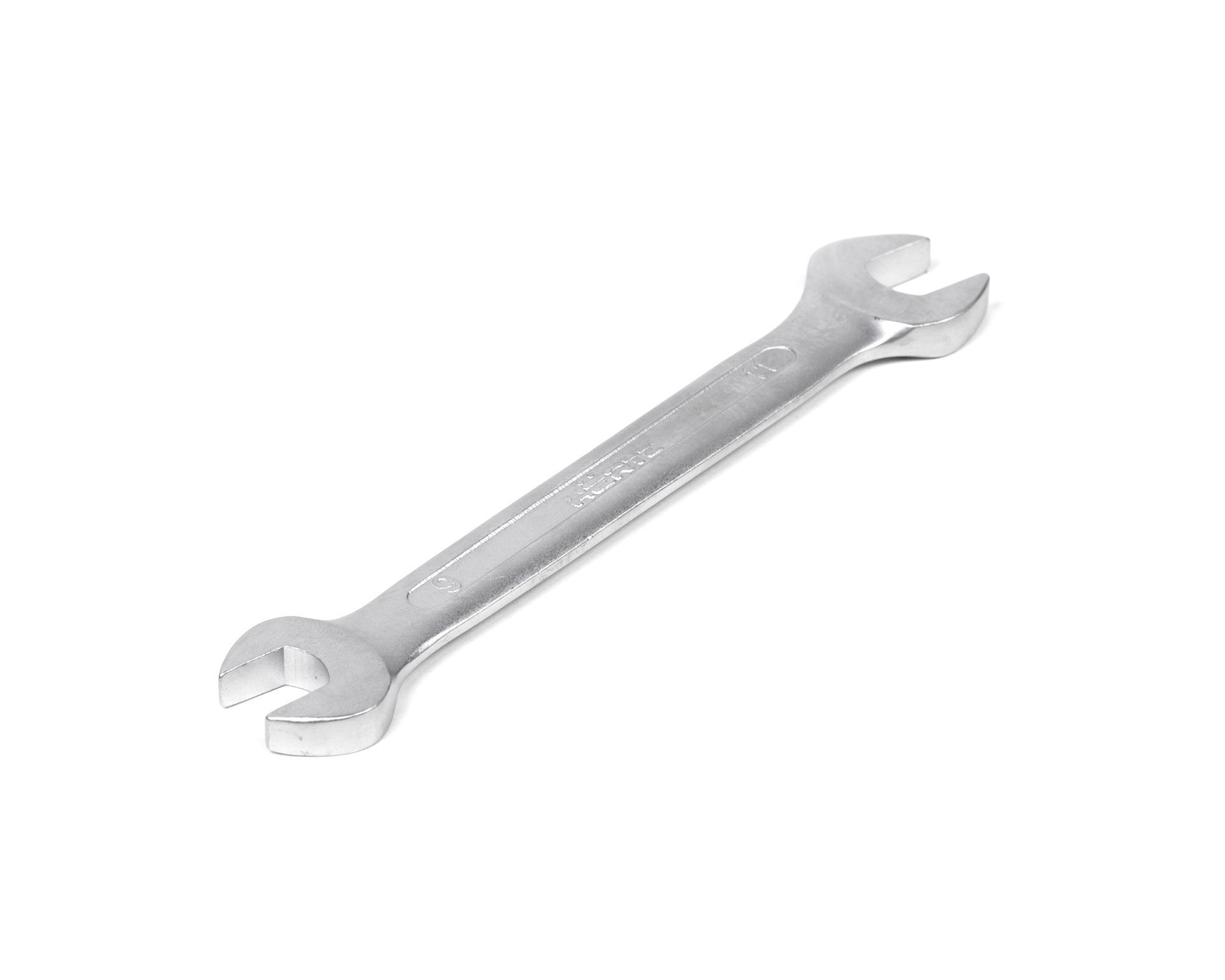 Ключ гаечный рожковый двусторонний 9х11 мм хромирование HORTZ (7811-0456)