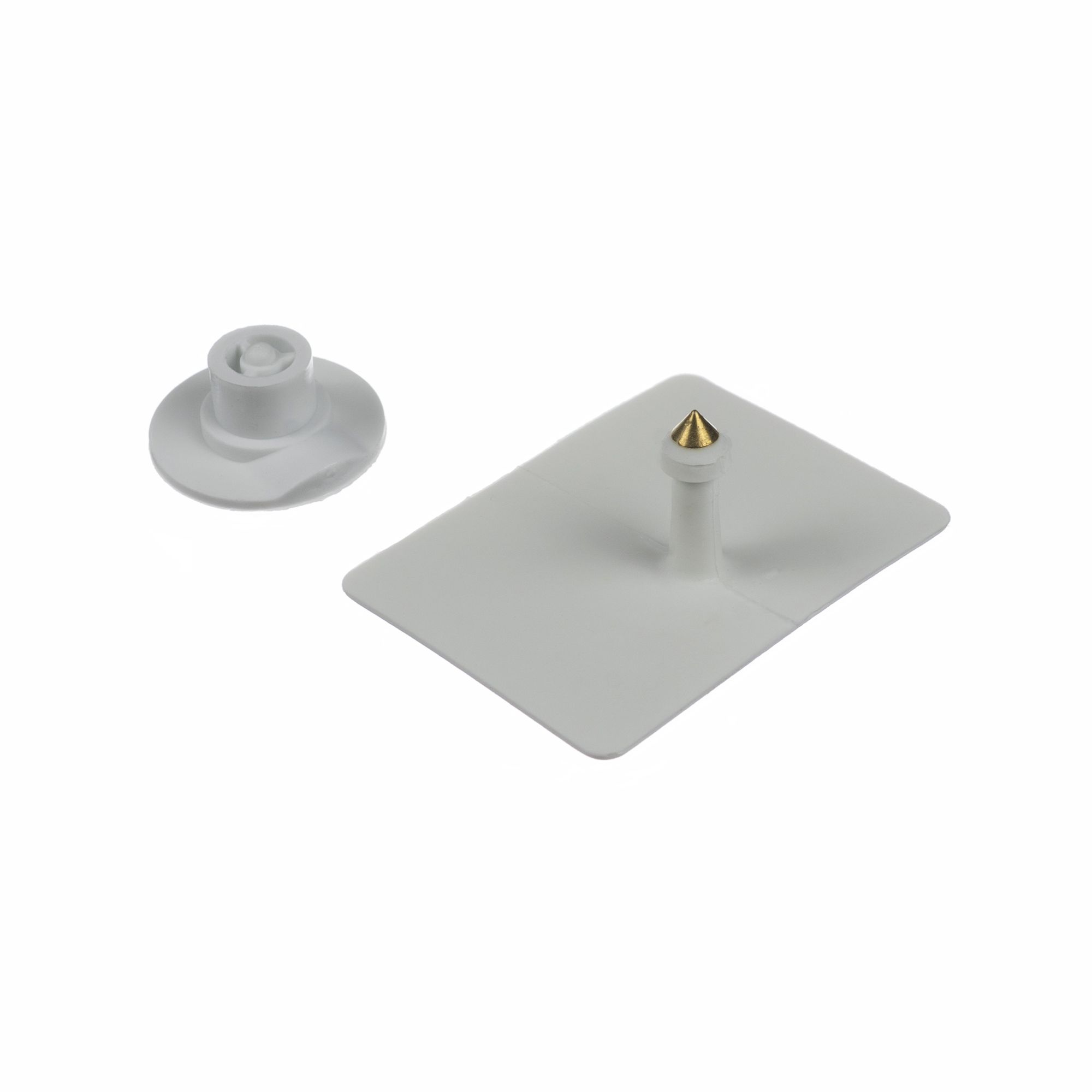 Бирка ARDES квадратная + мама бутон 28мм