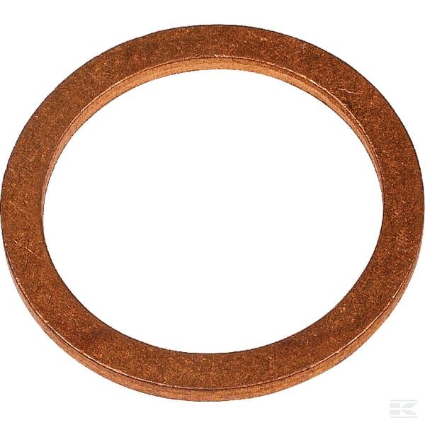 Шайба медная