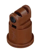 Форсунка двойная веерная для нагнетания воздуха AITTJ 110° 05, коричневая, пластиковая, TeeJet