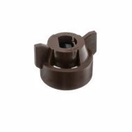 Колпачок с уплотнительным кольцом, коричневый, селкон