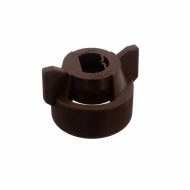 Колпачок с уплотнительным кольцом, коричневый, селкон