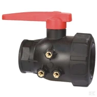 Кран шаровой 2" 2-ходовой