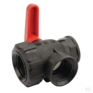 Шар. кран 1 1/4" 3-ход., прох.