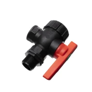 Кран 3-х ходовой F 1"