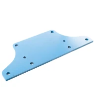 Пластина крепления стойки 12x235x600 мм