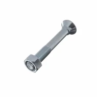 Винт плуга, 4-гран.M12x85 12,9 + гайка