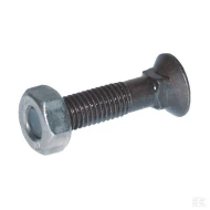 Болт + гайка M12x90 мм, класс прочности 12.9