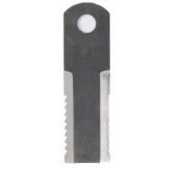 Нож соломоизмельчителя зубчатый Ø20 173x50x4