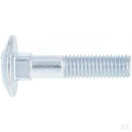 Болт с квадратным подголовком DIN603 M12x55 8.8 оцинкованная сталь Kramp