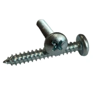 Саморез 3,9x9,5 с полукруглой головкой DIN 7981, крестообразный шлиц, оцинкованный, 1000 шт.
