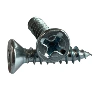 Саморез 3,9x16 с потайной головкой DIN 7982, крестообразный шлиц, оцинкованный, 1000 шт.