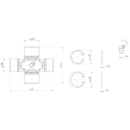 Крестовина W2580