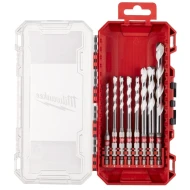 Сверла по мультиматериалам HEX набор 8единиц 4/5/5/6/6 x100 мм, 8/10/12 x150 мм GEN III