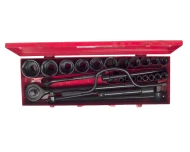 Набор головок торцевых, шестигранные, N5 10-50 мм 1/2 и 3/4 металлический кейс SITOMO