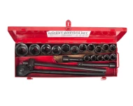 Набор головок торцевых, шестигранные, N6 21-50 мм 3/4 21 шт металлический кейс SITOMO