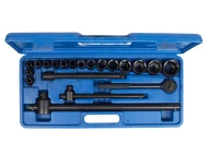 Набор головок торцевых, шестигранные, N2С оксидирование 8-36 мм SITOMO