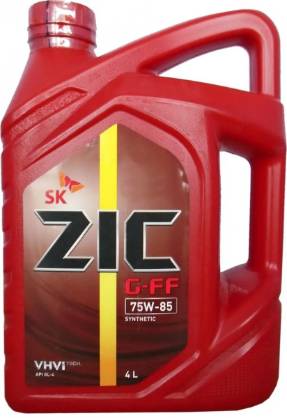 Масло трансмиссионное синтетическое ZIC 75W-85 G-FF 4л